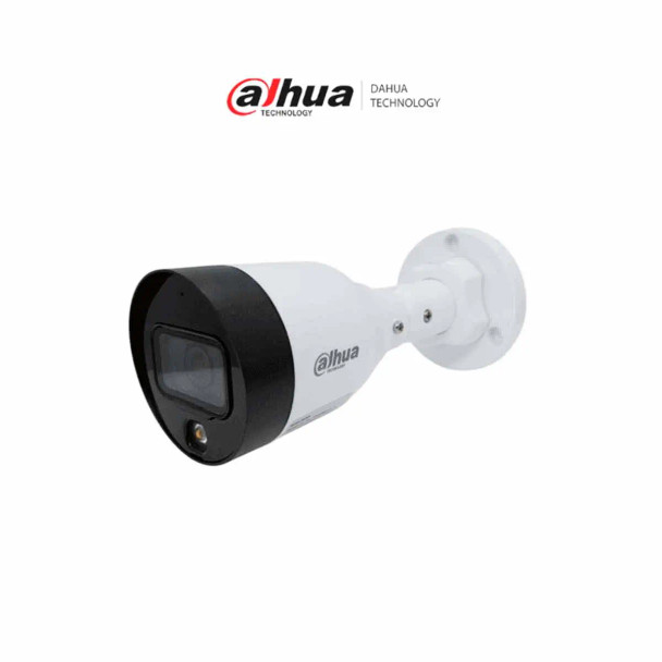 DAHUA DH-IPC-HFW1439S1-A-IL -Cámara IP Bullet de 4 Megapíxeles/Iluminador Dual/ Lente de 2.8mm/ 94 Grados de Apertura/ Micrófono Integrado/ 30 Metros de Iluminación con Luz Visible/ H.265+/ WDR de 120 dB/ PoE.