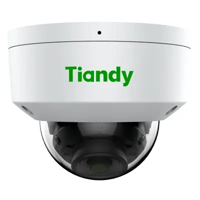 TIANDY TC-C34KN Spec:I3/E/Y/C/2.8mm/V4.3 4MP Fixed IR Dome Camera carcasa de plástico • Hasta 4MP,2688×1520@25fps S+265/H.265/H.264B/H.264M/H.264H • Color:0.02Lux@(F1.6,AGC ON),B/N:0Lux con IR Alcance IR de hasta 30 m • Micrófono integrado.DC12V±25
