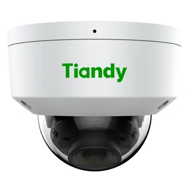  TIANDY TC-C34KN Spec:I3/E/Y/C/2.8mm/V4.3 4MP Fixed IR Dome Camera carcasa de plástico • Hasta 4MP,2688×1520@25fps S+265/H.265/H.264B/H.264M/H.264H • Color:0.02Lux@(F1.6,AGC ON),B/N:0Lux con IR Alcance IR de hasta 30 m • Micrófono integrado.DC12V±25