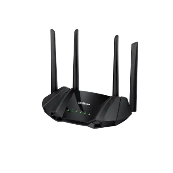 Dahua DH-AX15M Router Dual-Band Gigabit Wi-Fi 6 - 4 Antenas - De Ultima Generacion - Cumple con el Estandar Ieee 802.11B/G/N - la Velocidad Inalámbrica Alcanza Hasta 300 Mbps Para Ieee 802.11N 