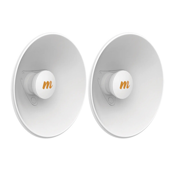 MIMOSA N5-X20-2PACK Par de Antenas Modulares Dual Slant, 4.9 - 6.4 GHz/ Dimensiones (27 cm) / Apertura 45°/ Ganancia de 20 dBi/ Diseñadas para radio C5x