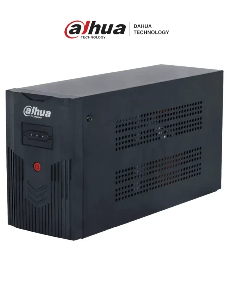 DAHUA DH-PFM350-900-A - UPS de 1500VA/900W/ Linea Interactiva/ Entrada y Salida de 110 Vac a 120 Vac/ 6 salidas / Estabilizador de Voltaje AVR/ Diseño Compacto