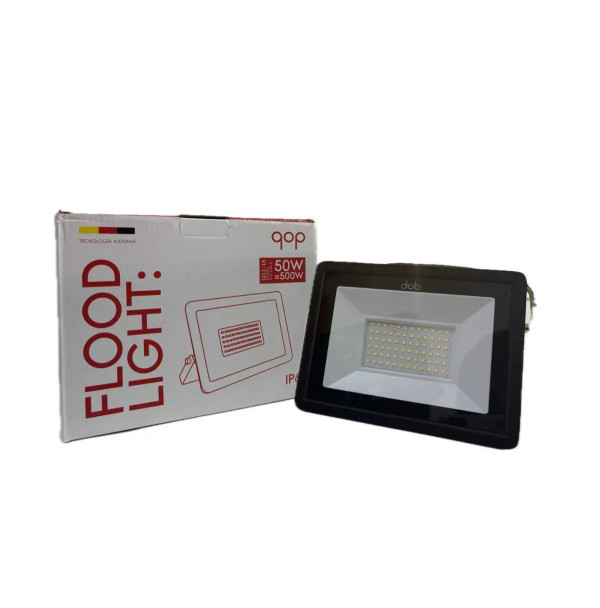 QOP Q11-15 REFLECTOR 50 WATTS/ 50W/ 3000K/ LAMPARA LED/ LUZ CALIDA/ 100-260V/ 4500 LM/ 20 000 hrs/ REFLECTOR ELECTRICO/