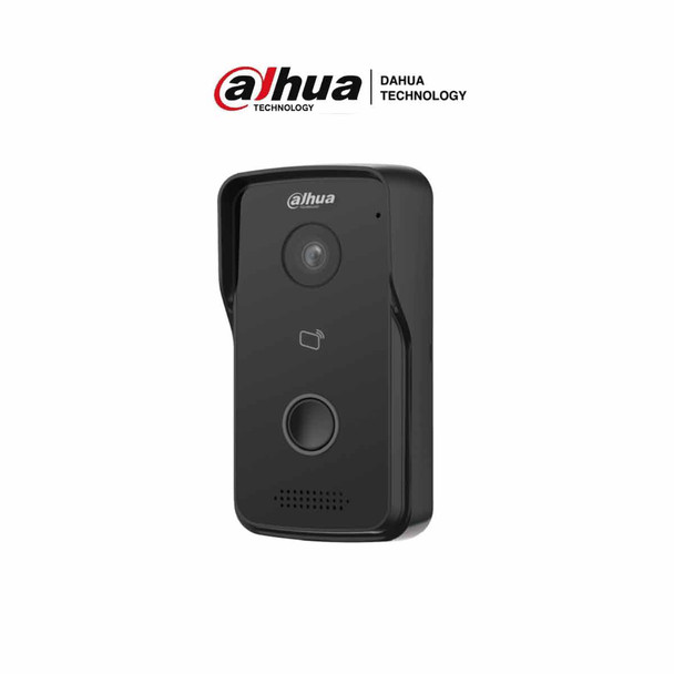 DAHUA DHI-VTO2111D-P-S3 - Frente de Calle de Videoportero IP/ Alámbrico/ Angulo Visión 107 Grados con WDR / Soporta Apertura de Puerta por APP, Tarjeta y desde Monitor/ Uso Exterior IP65/ PoE/ Soporta Hasta 10 Monitor