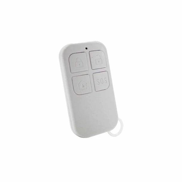 DIGISEG AL2RD8101 es un control remoto para sistemas de alarma que funciona con la plataforma inteligente Tuya. Es un accesorio que permite armar, desarmar y activar funciones de pánico en alarmas.