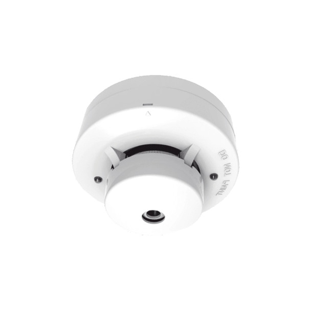 HIKVISION DS-PDSMK-4BAR Detector de Humo Fotoeléctrico No Direccionable de 4 Hilos / Soporta Funcionalidad Autónoma (Buzzer Integrado) / Indicadores LED