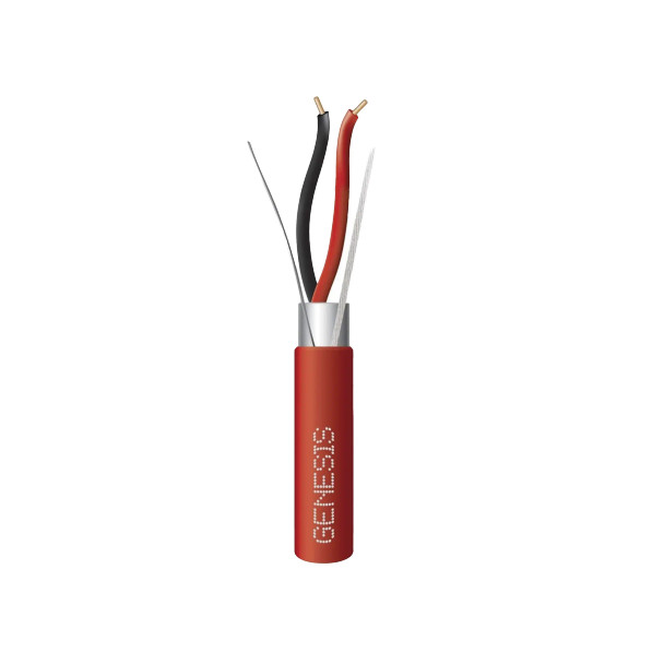  HONEYWELL 46065504 Bobina de Alambre 152 Metros / 2 x 16 AWG Blindado / PLENUM / Para Alarmas de Incendio Alambre de 2 conductores calibre 16 AWG PVC retardante al fuego según NFPA 262 Temperatura operación de -20°C a 75°C