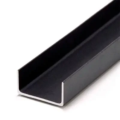 QOP Q07-01N PERFIL DE ALUMINIO COLOR NEGRO DE 2 METROS.