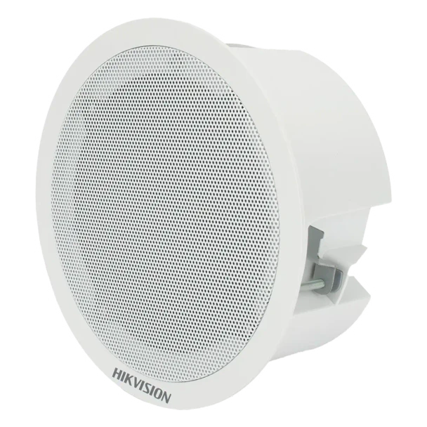 HIKVISION DS-QAZ0203G1-S Altavoz Secundario para Montaje en Plafón | 3 Watts | 8 Ohms | Compatible con DS-QAZ1203G1-BE | Uso en Interior | No Requiere Alimentación Externa