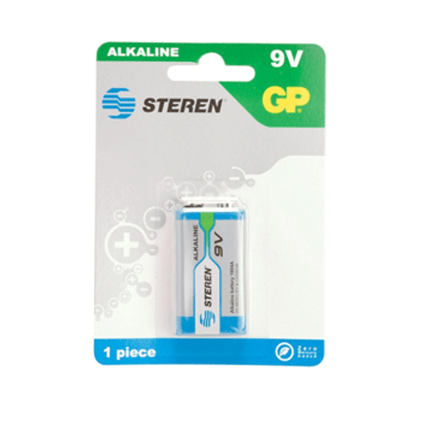 STEREN BAT-9V PILA ALCALINA 9V PILA ALCALINA 9V