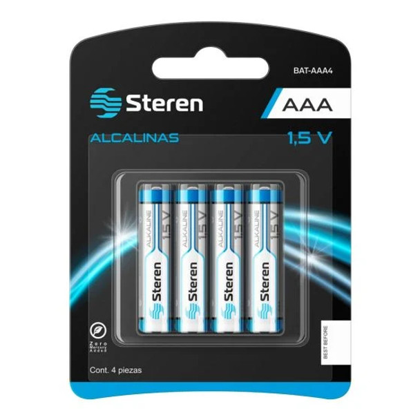 STEREN BAT-AAA4 PILA ALCALINA AAA 