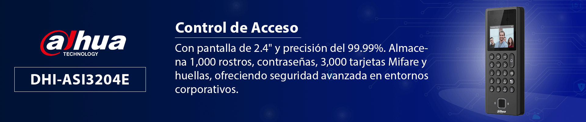 CTRL Acceso Biometrico