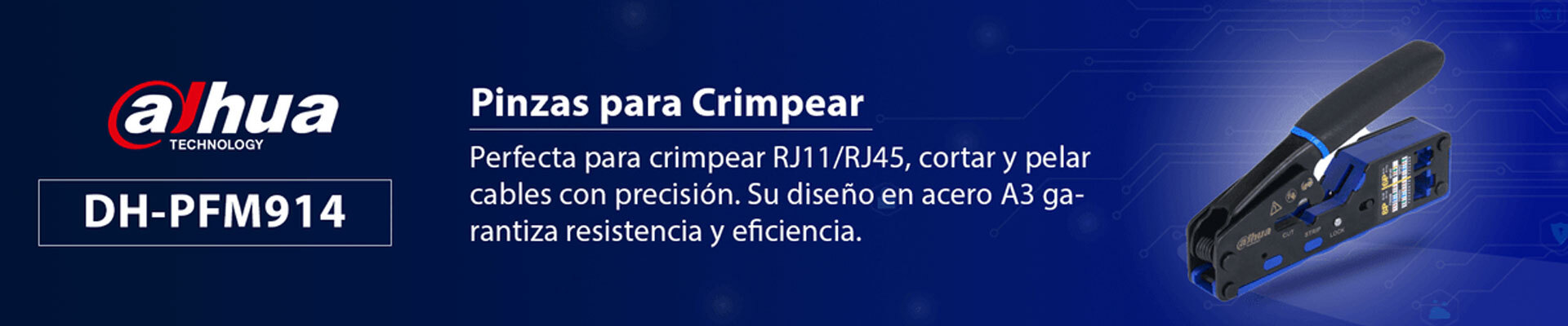 Pinzas y Ponchadoras