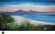 Soft Eveninglight Benbecula Looking To South Uist by Jolomo Reserved