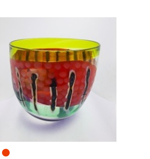 Strappy Bowl in Red by Jane Charles SOLD