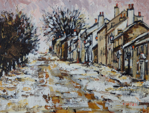 Wintery Eaglesham by David Marhsall