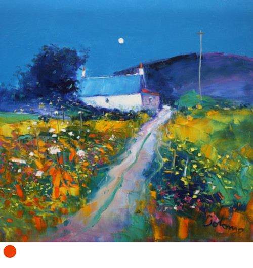 Summer Moonrise - Isle of Gigha by Jolomo SOLD