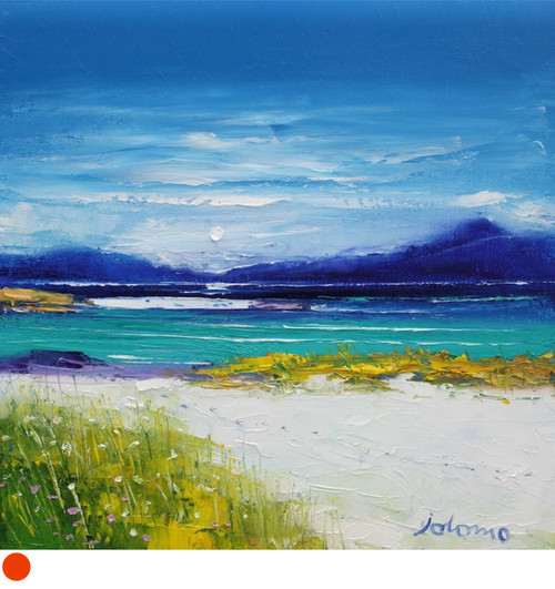 Footprints In The Sand, Isle of Iona by Jolomo SOLD