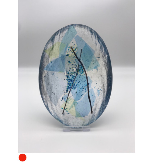 Rock Pool Oval  by Elin Isaksson SOLD