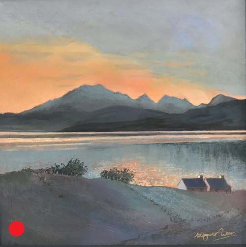 Cuillin Glow - Isle of Skye by Margaret Evans SOLD