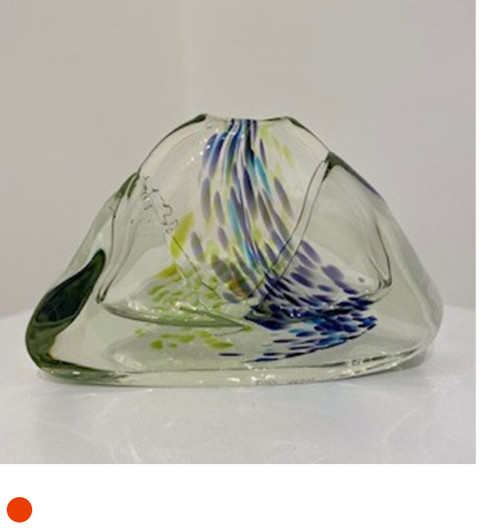 Volcano Vase Multi Colour by Jane Charles SOLD