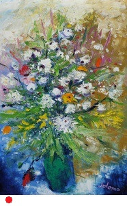 Mixed Wild Flowers  by Jolomo SOLD