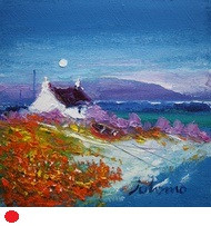 Shore Weeds West Port Kintyre by Jolomo  SOLD