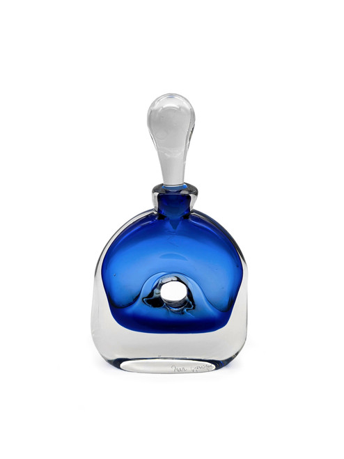 Blue Aperture Bottle by Jane Charles SOLD