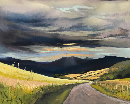 Coming Home Glen Road by Margaret Evans SOLD