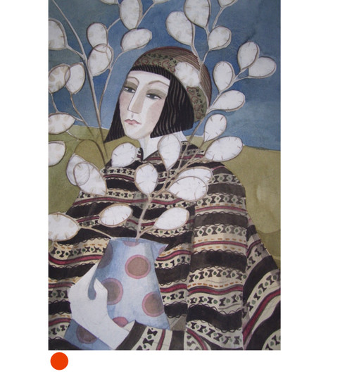 Vase of Honesty by Madeleine Hand SOLD