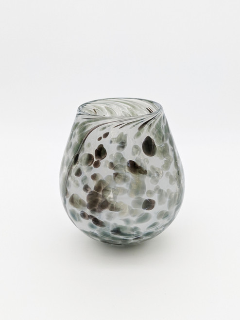 Snow Candle Holder Greys by Elin Isaksson SOLD