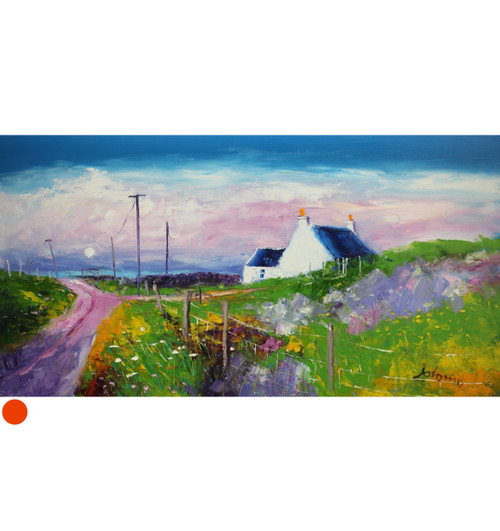 Cadell's Crofthouse Isle Of Iona by Jolomo SOLD