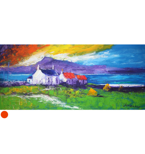 Sunrise Cadell's Croft Isle Of Iona by Jolomo SOLD