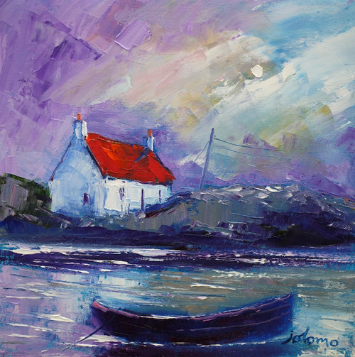Morninglight Wet Weather Isle Of Barra by Jolomo SOLD