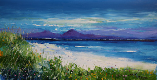 The Isle Of Benbecula Looking To South Uist by Jolomo SOLD