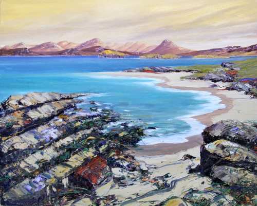 Harris from Duntulm, Skye by John Bathgate 