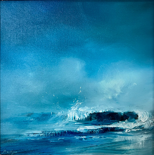 Turbulent Shore by Senja Brendon SOLD