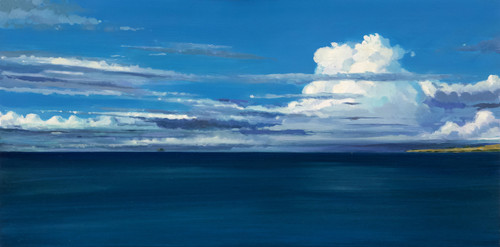 Ferry the Cloud and Ailsa Craig by Nichol Wheatley SOLD