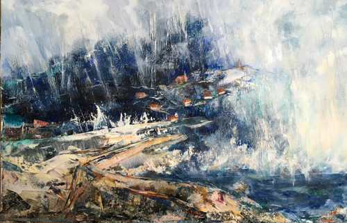 Stormy Weather by Annie Broadley SOLD