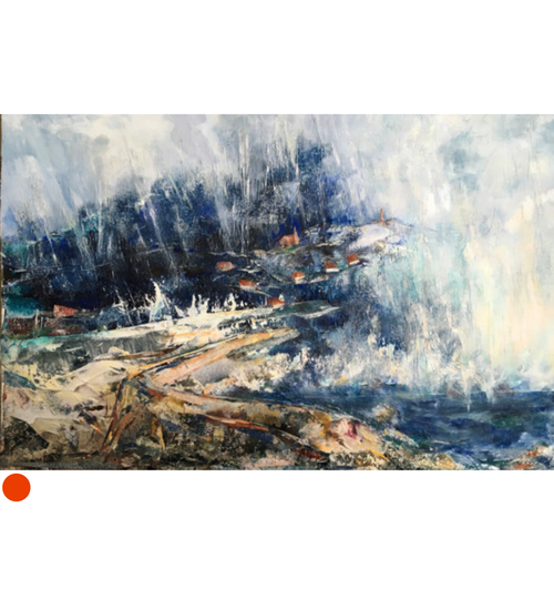 Stormy Weather by Annie Broadley SOLD