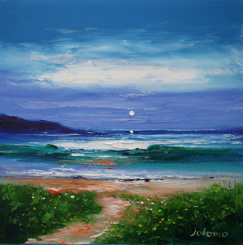 Big Waves, Dail Mor Beach, Isle of Lewis by Jolomo SOLD