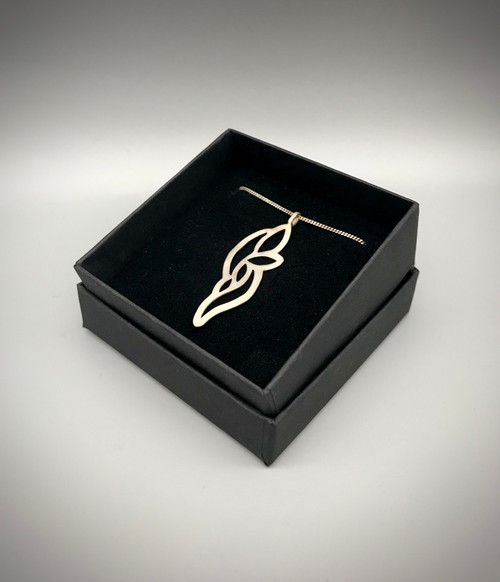 Enkindle Collection Silver Pendant Necklace by Iona Lundie
