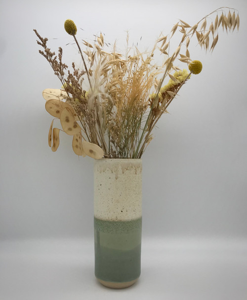 Horizon Vase in Mundo Glaze by Jay Frazer SOLD