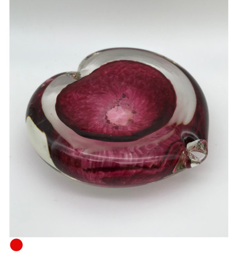 Red Ruby Heart by Elin Isaksson SOLD