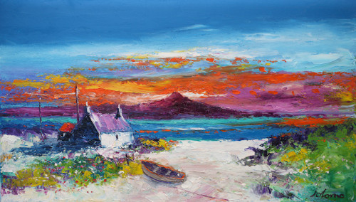 Fading Light on the Uists by Jolomo SOLD