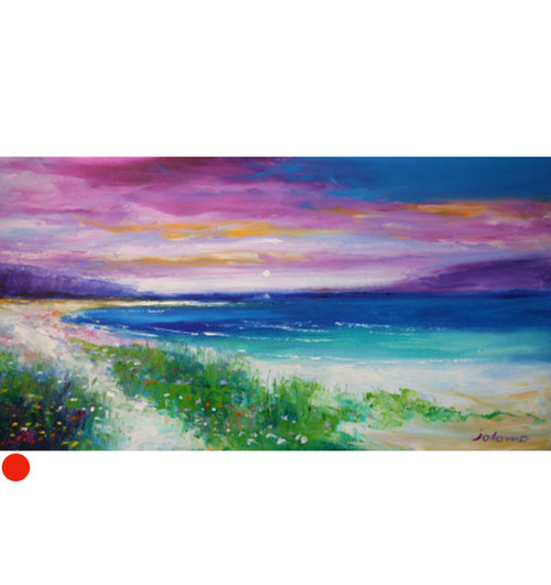 Eveninglight, Ardroil Beach, Isle of Lewis by Jolomo SOLD