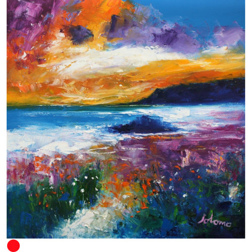 The Singing Sands of Isle of Islay by Jolomo SOLD