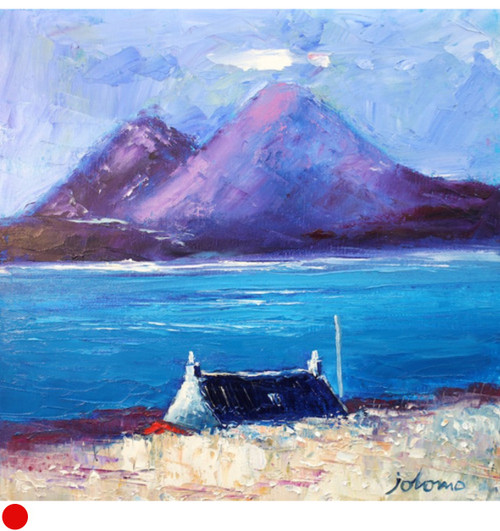 The Paps of Jura from Islay by Jolomo SOLD