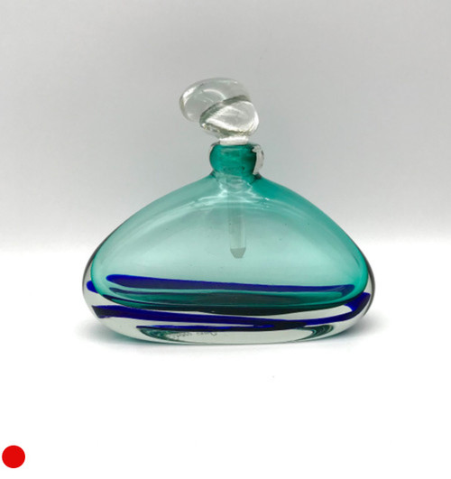 Turquoise Musical Bottle by Jane Charles SOLD