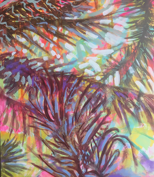 Palm Penumbra by Jane Birrell MacKenzie